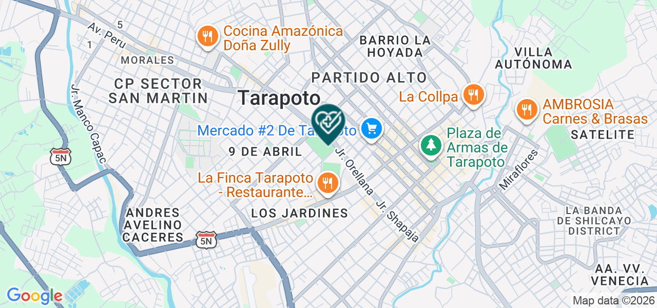 Mapa de Consultorio Estetico Odontologico A. Cliserdent