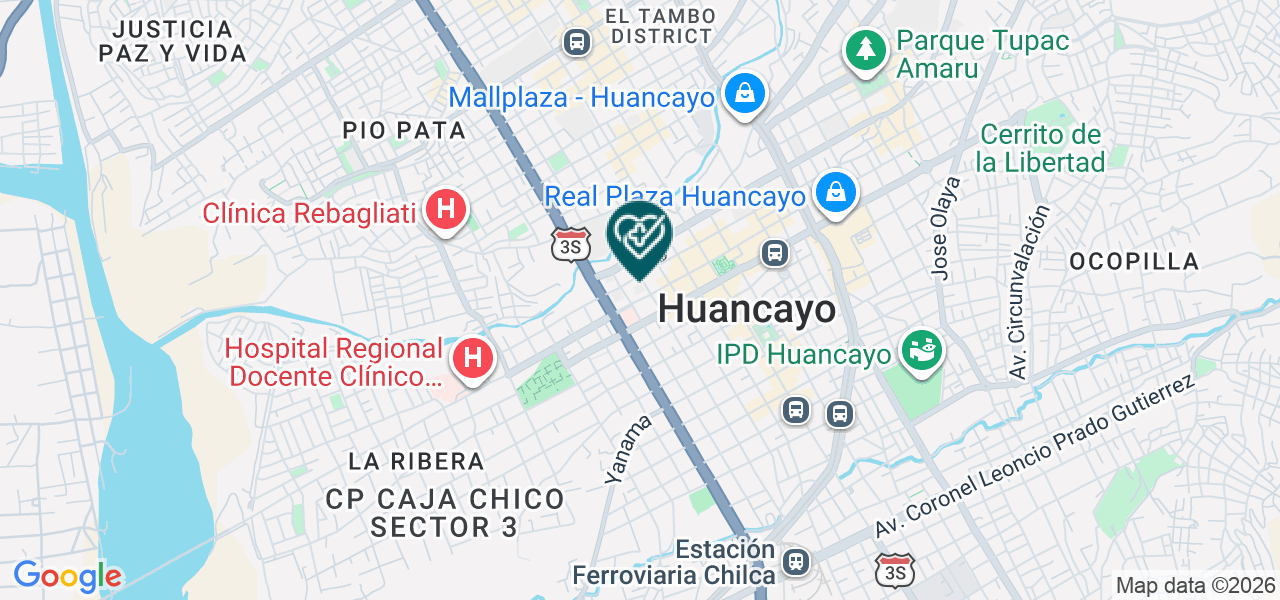 Mapa de Consultorios Medicos Belen