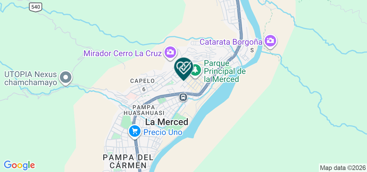 Mapa de Centro de Diagnostico por Imagenes