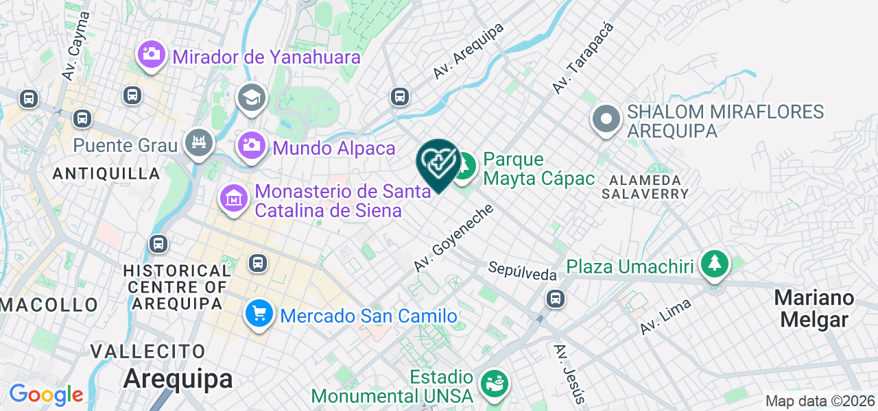 Mapa de Miris Dent
