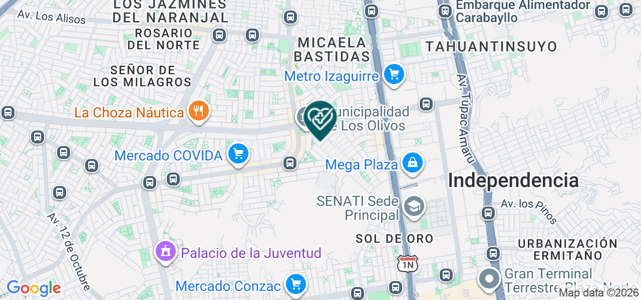 Mapa de Enterprises Cq S.A.C.