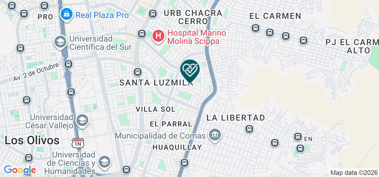 Mapa de Vasquez Betancourt Erick Antonio