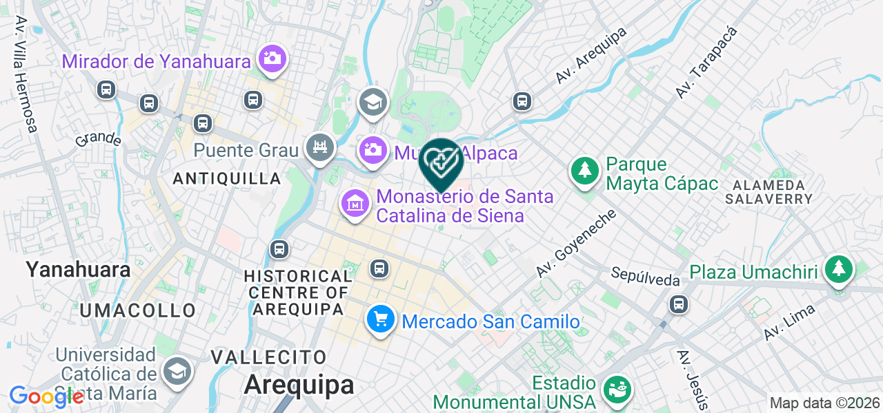 Mapa de Sonrident's