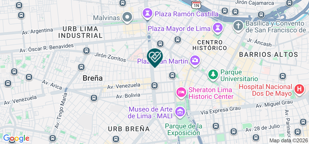 Mapa de Diagnolab