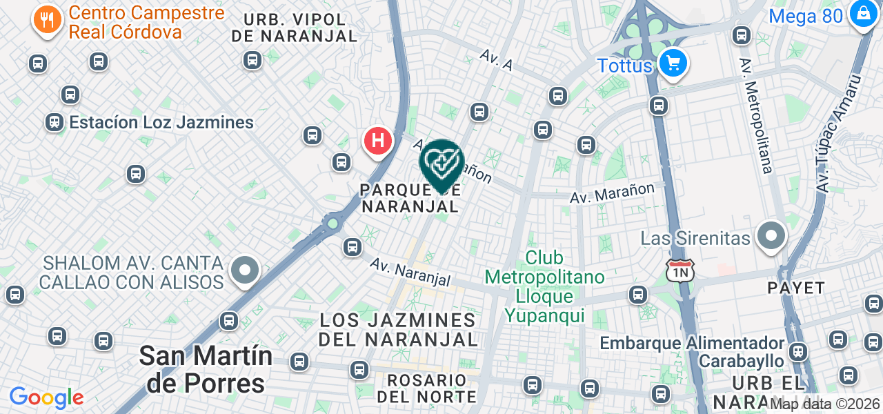 Mapa de Fisioterapia Be Good