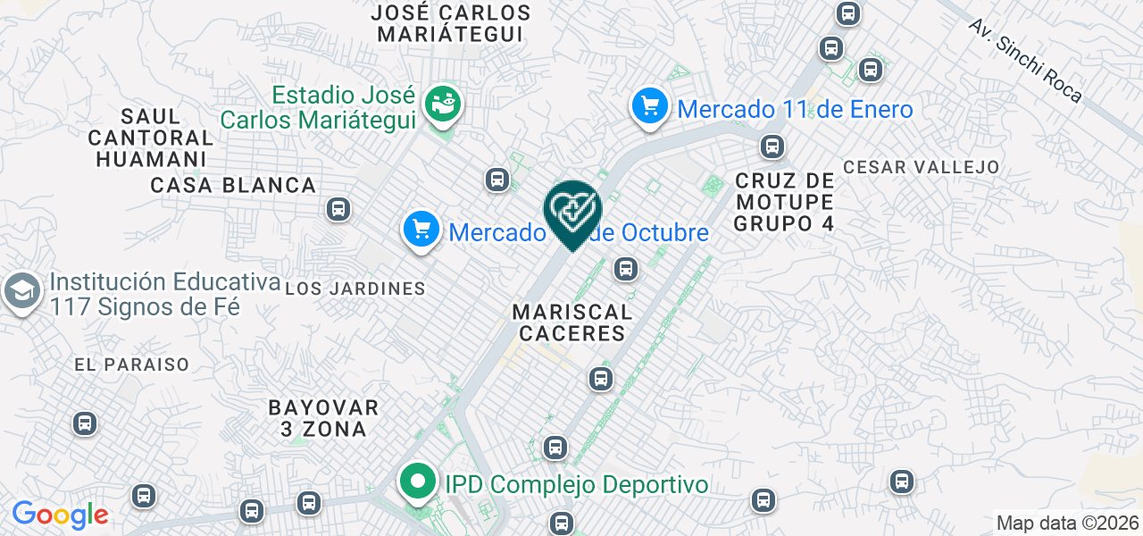 Mapa de Megadent