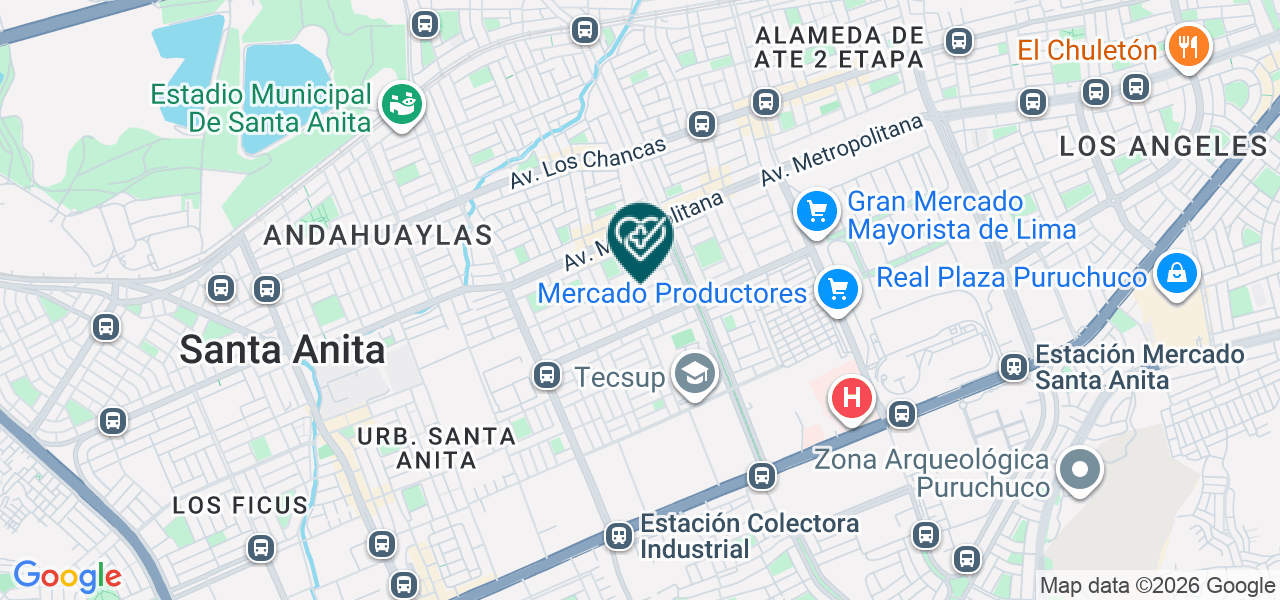 Mapa de Consultorio Medico Mena Enciso