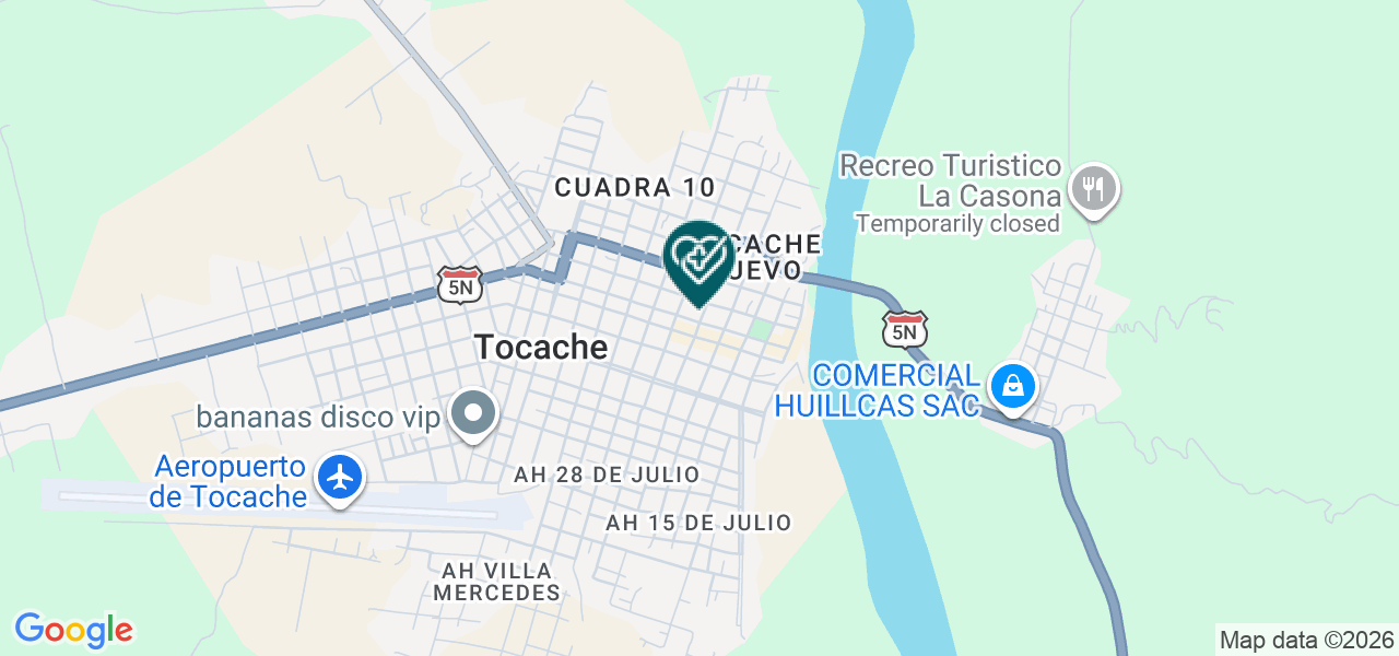 Mapa de Centro Medico Fonseca Briceño