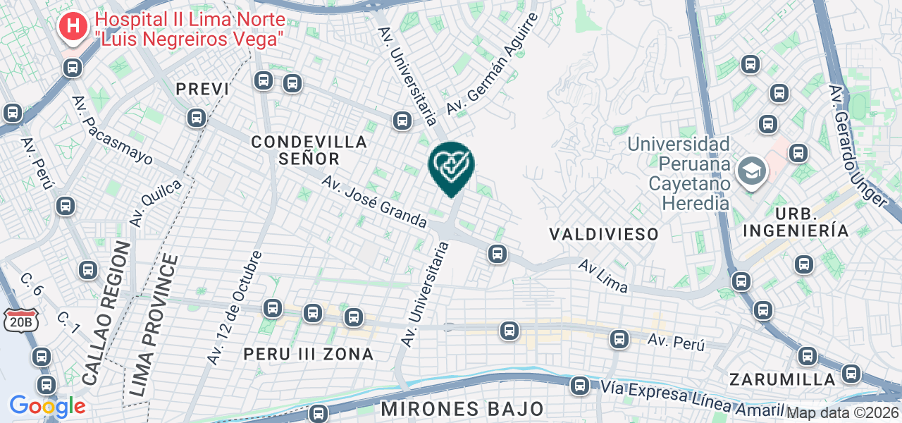 Mapa de Consultorio Dental