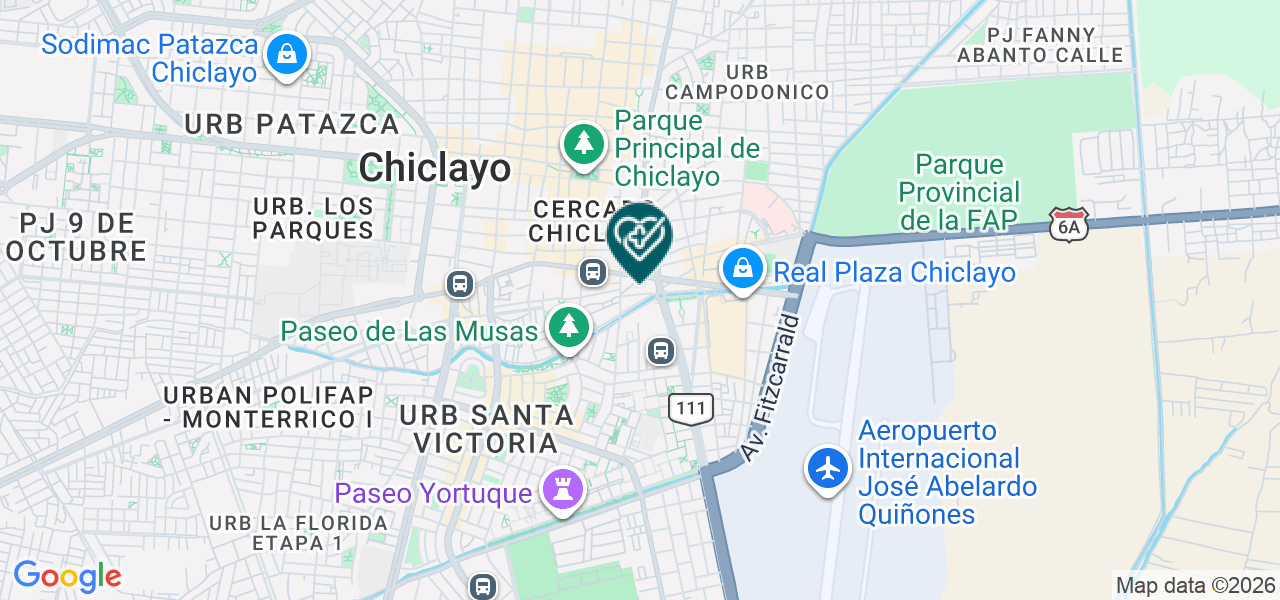 Mapa de Consultorio Medico de Niños: Vida Feliz