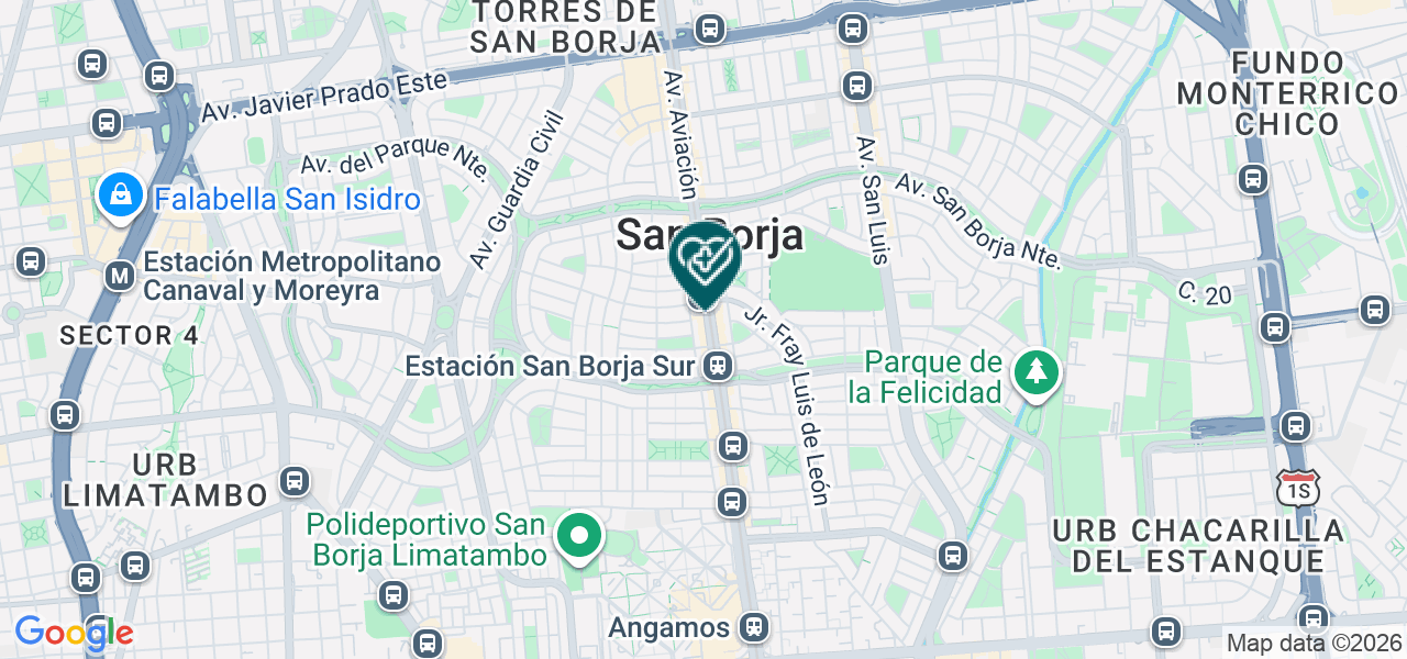 Mapa de Consultorio Psicologico y de Terapia de Lenguaje