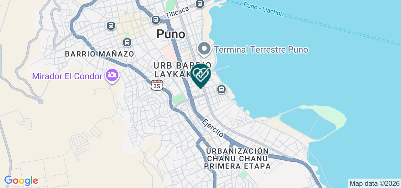 Mapa de Centro Medico los Pinos E.I.R.L.