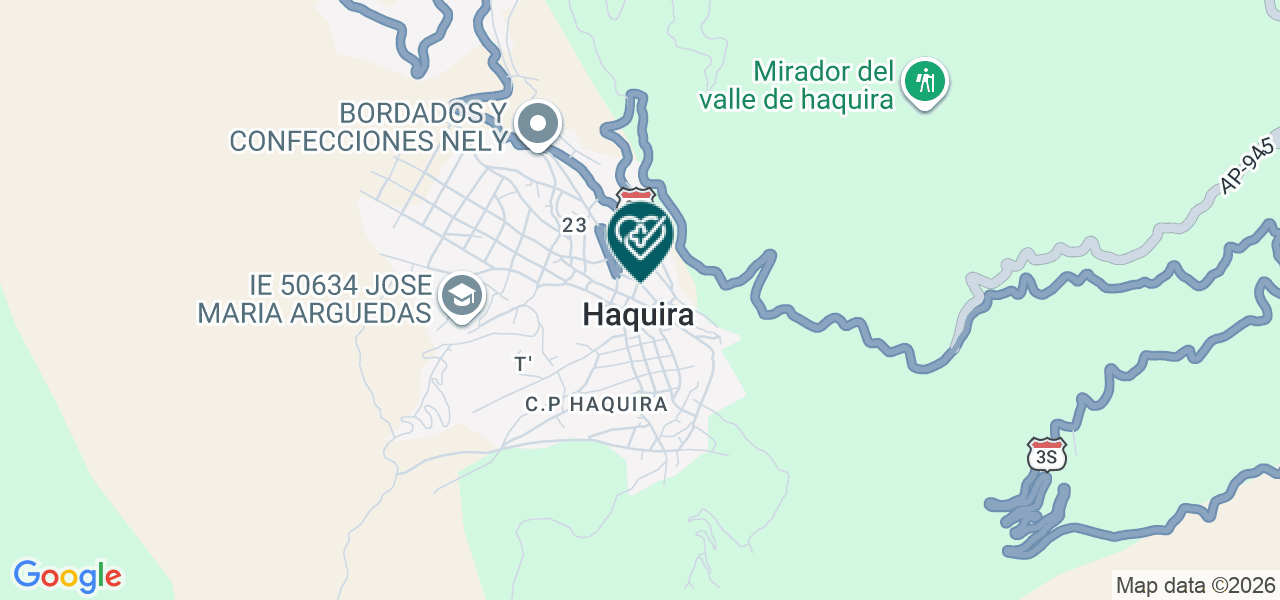 Mapa de Posta Medica Anabi-utunsa
