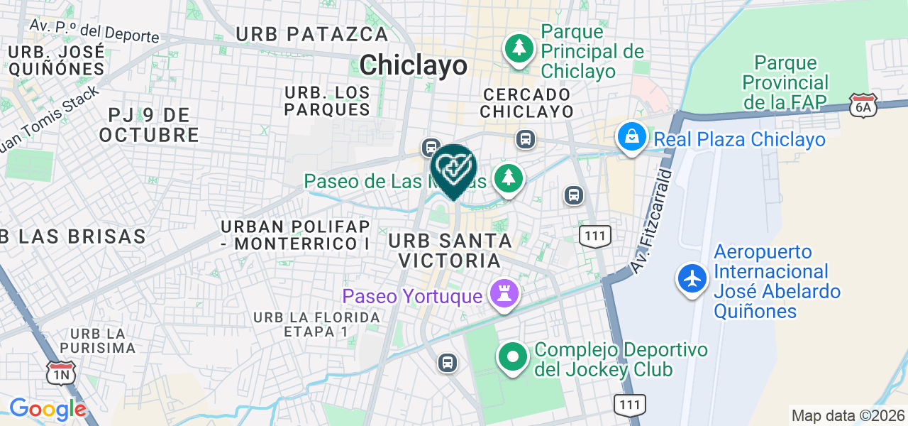 Mapa de Centro Neurologico del Norte S.A.C.