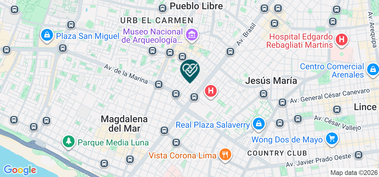 Mapa de Digesalud
