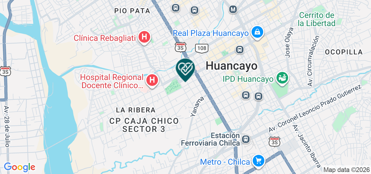 Mapa de Psicofisiomed