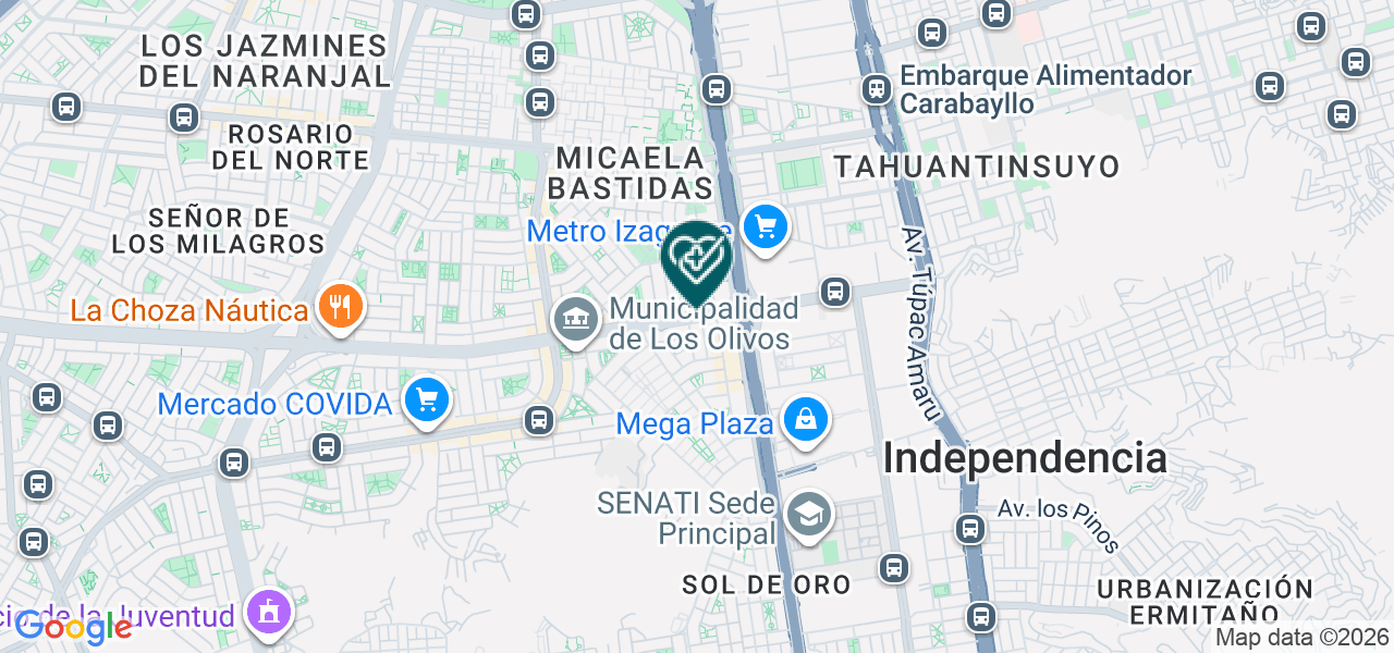 Mapa de Villanueva Napuri Iris Libertad