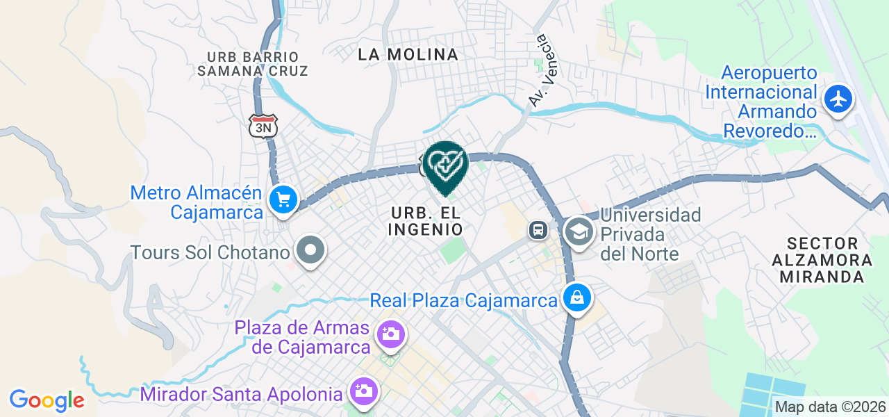 Mapa de Centro Dental San Jose SAC