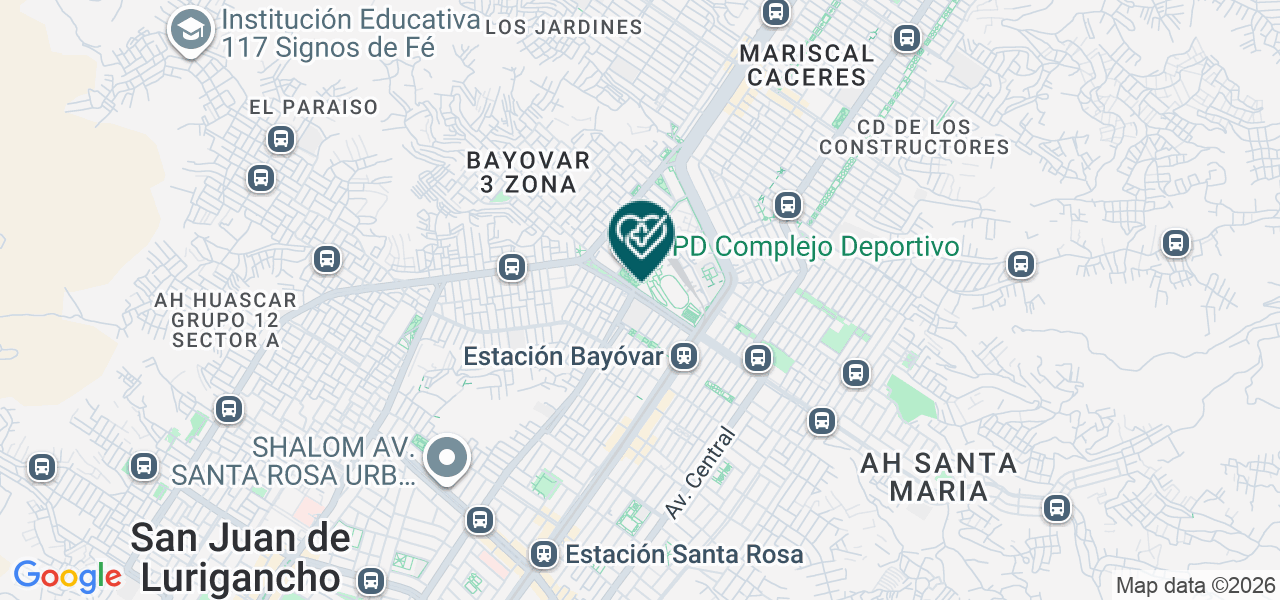 Mapa de Dentfix San Juan de Lurigancho