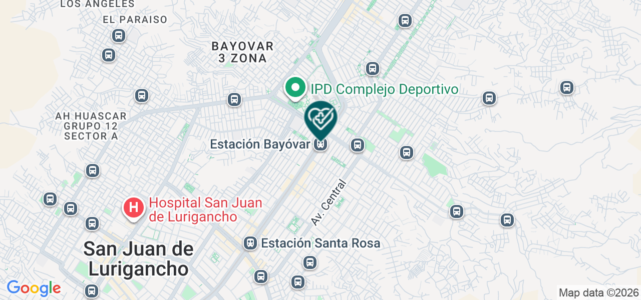 Mapa de Consultorio Medico Visal