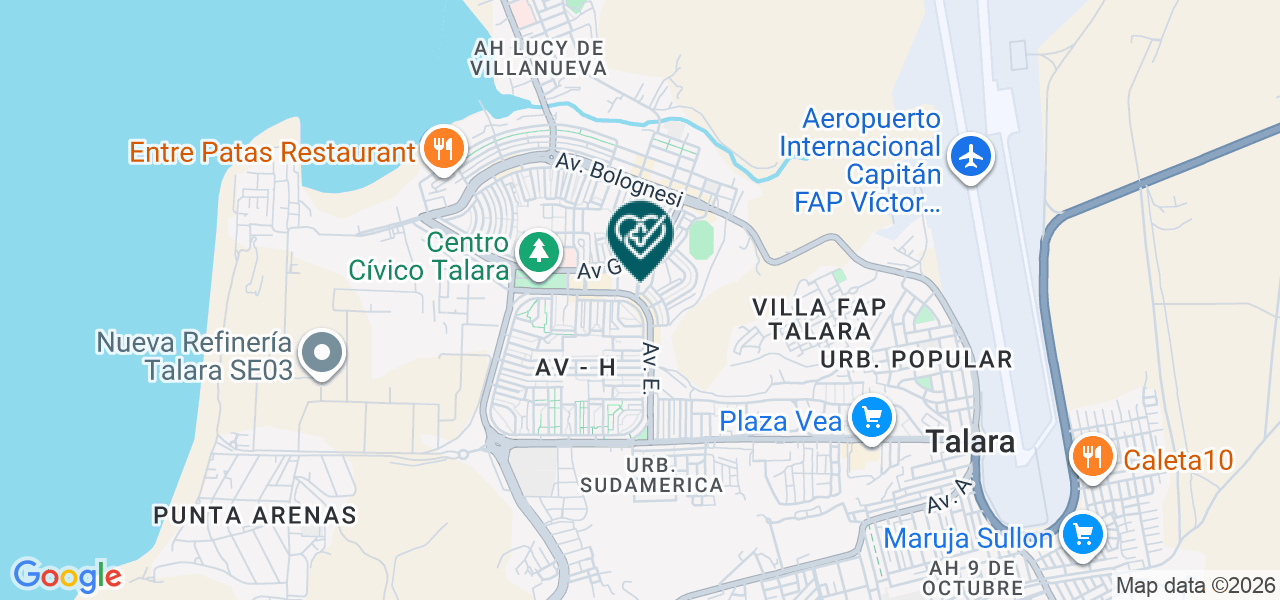 Mapa de Biomedic