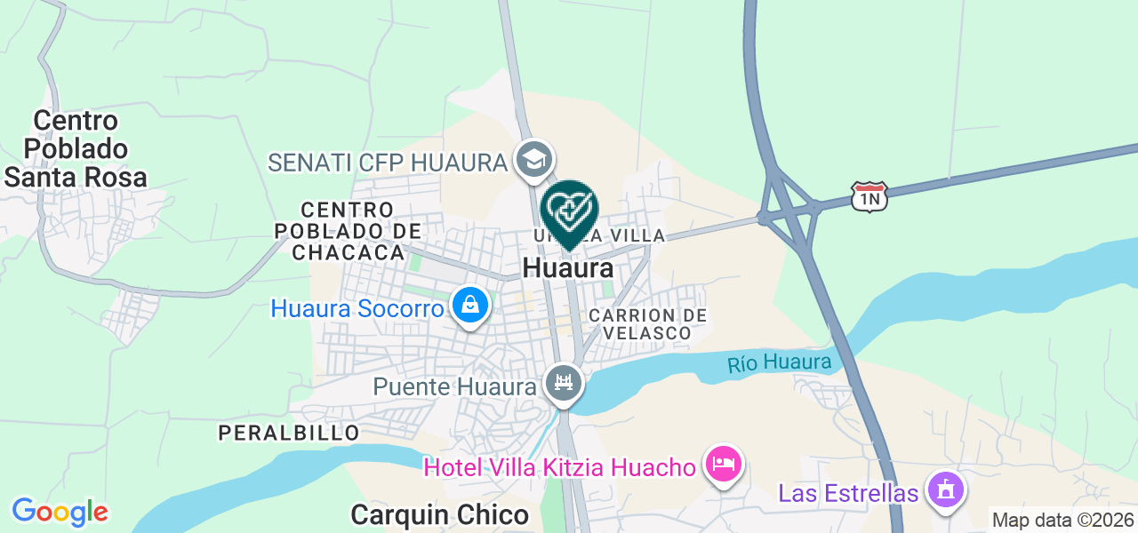 Mapa de Posta Médica "santa Rosa