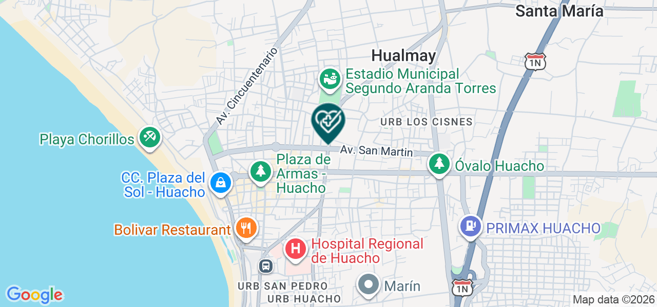 Mapa de Magic Dent Consultorios Odontologicos