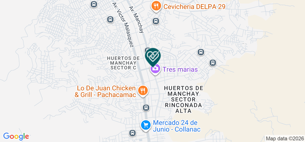 Mapa de Dental en Linea