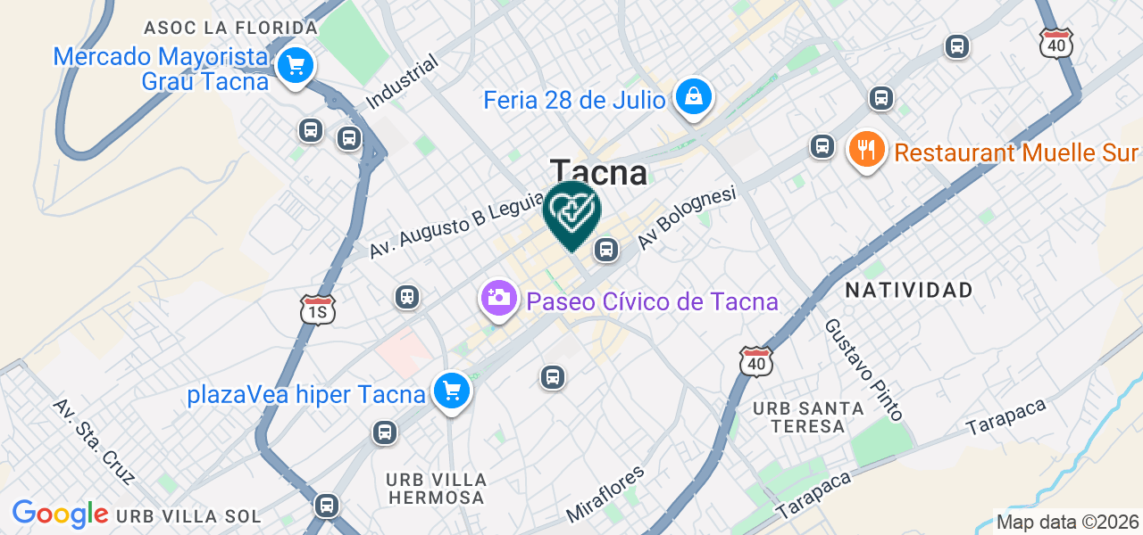 Mapa de Salvador Centro Dental