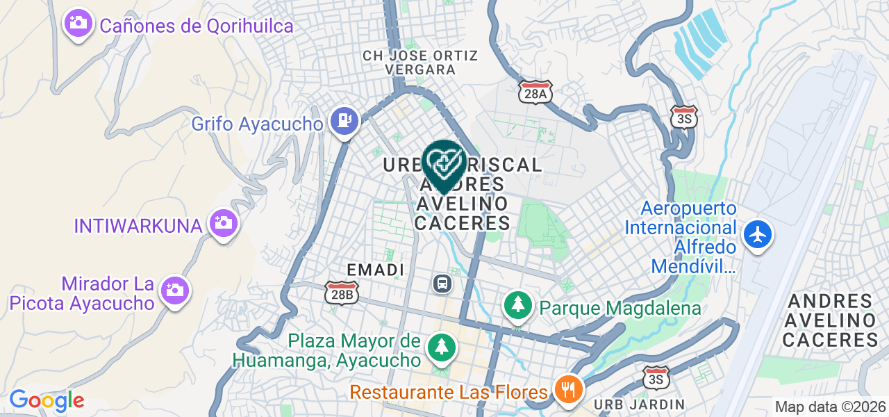 Mapa de Sagrada Familia