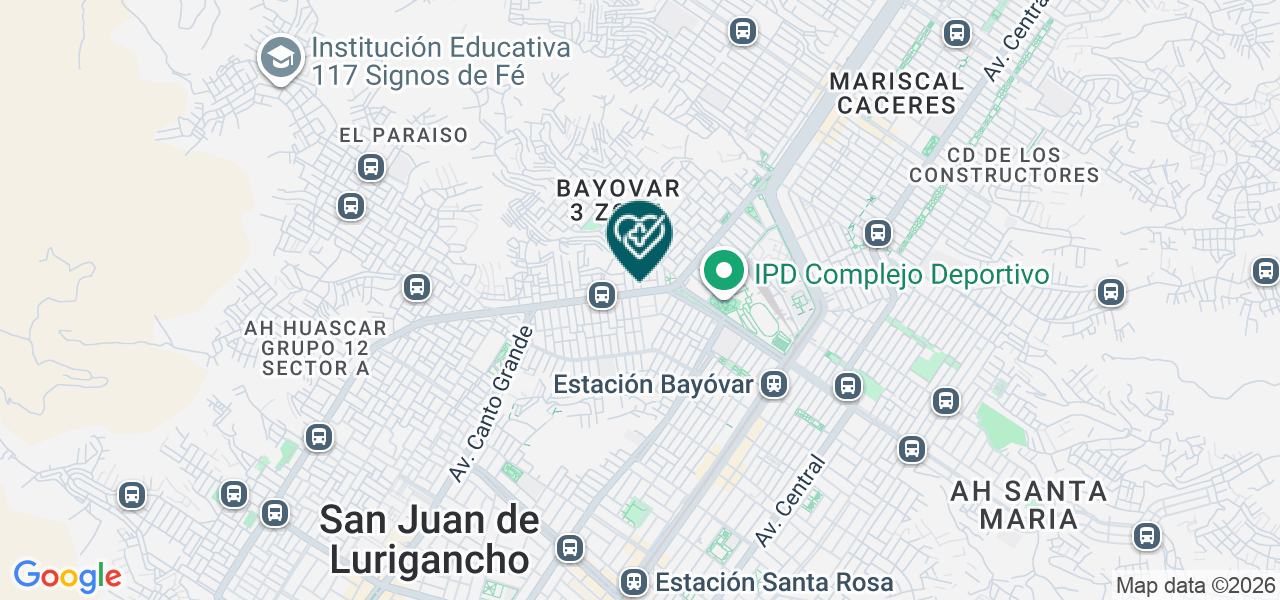 Mapa de Dental Unión