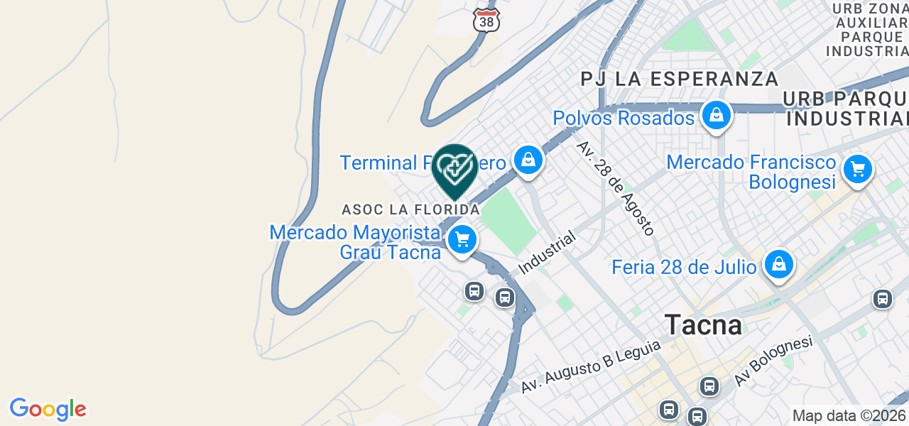 Mapa de Dental Gomez