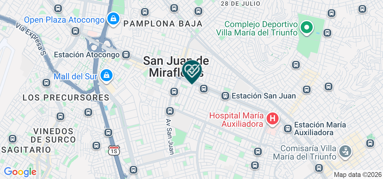 Mapa de Renal Sur