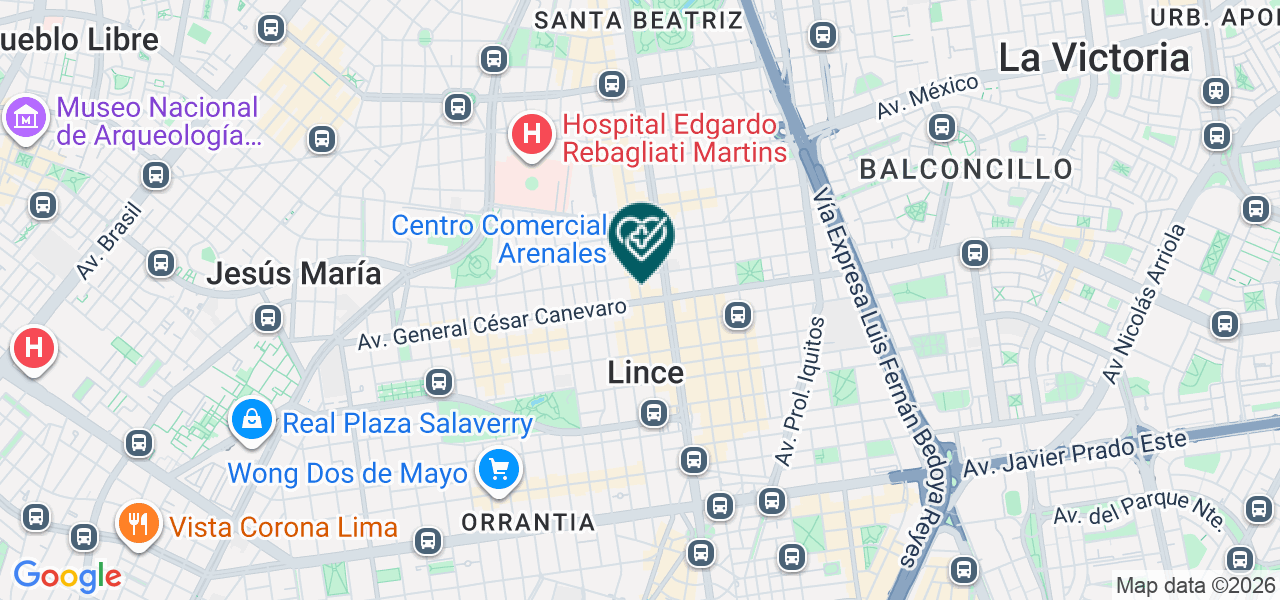 Mapa de Glinsa Rehab
