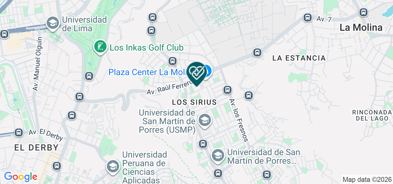 Mapa de Ozonomed Gonzales-portillo By Divine Spa