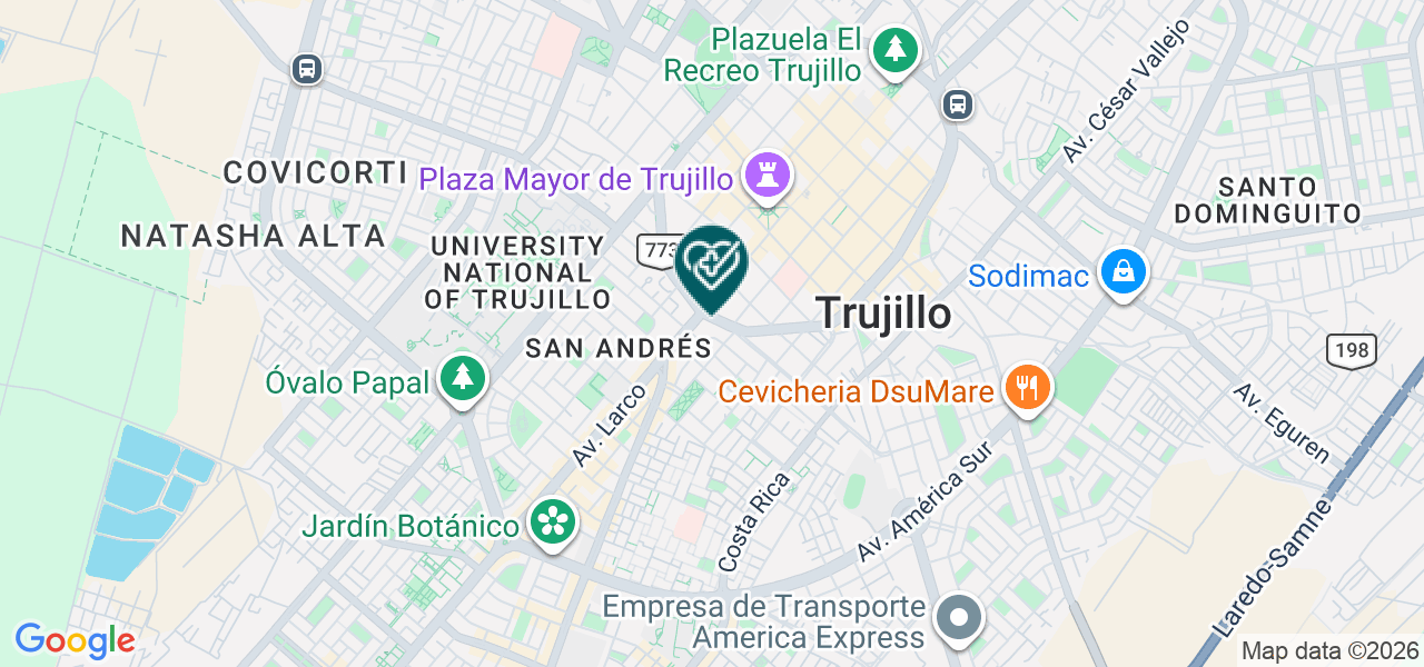 Mapa de Tomonorte