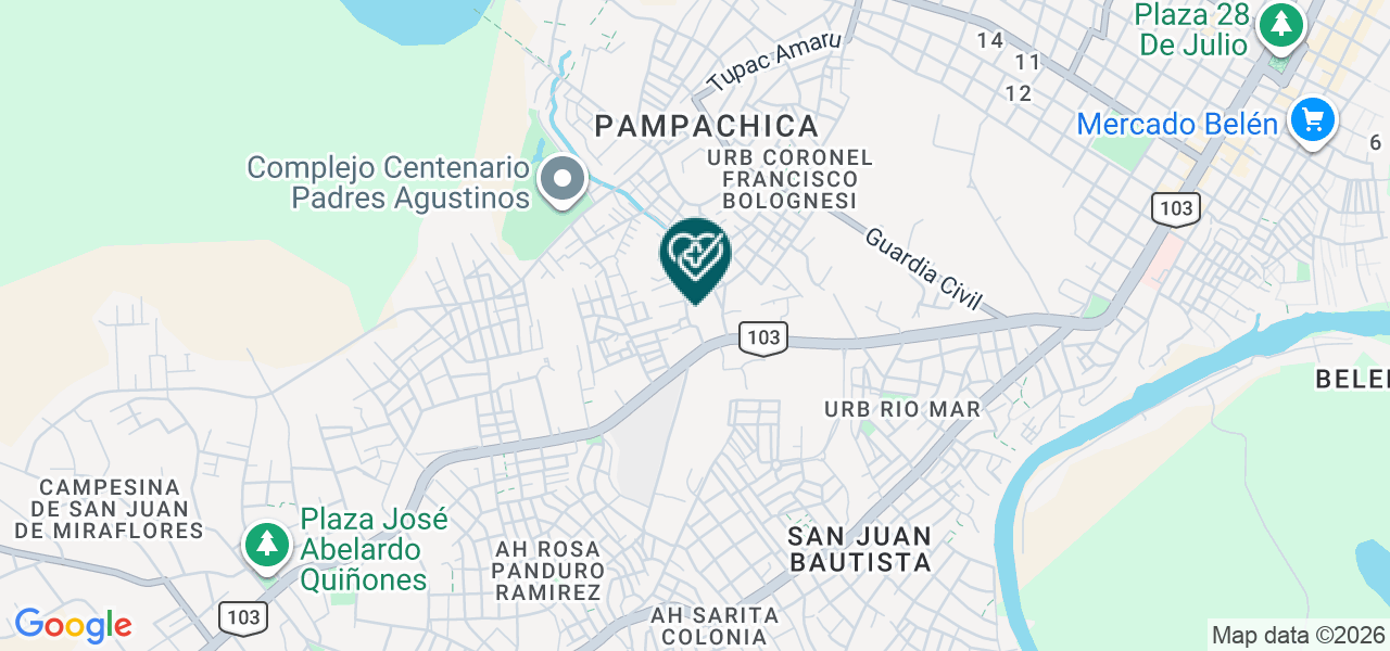 Mapa de Wisar Salud