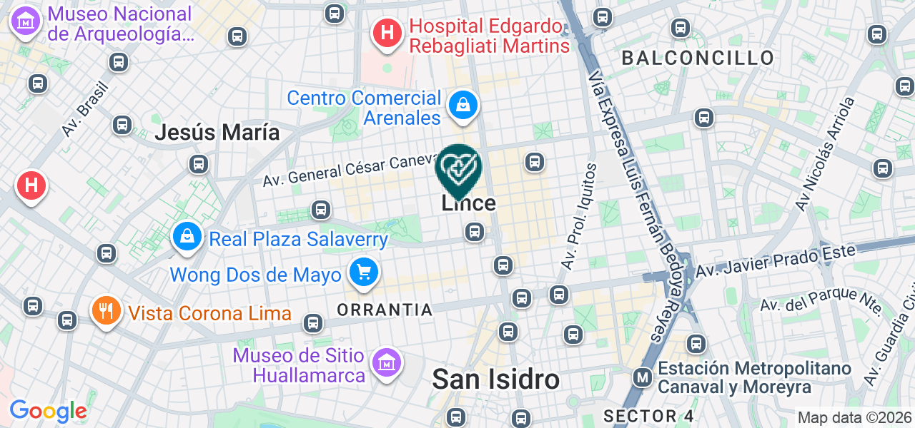 Mapa de Hoyle Otorrinos
