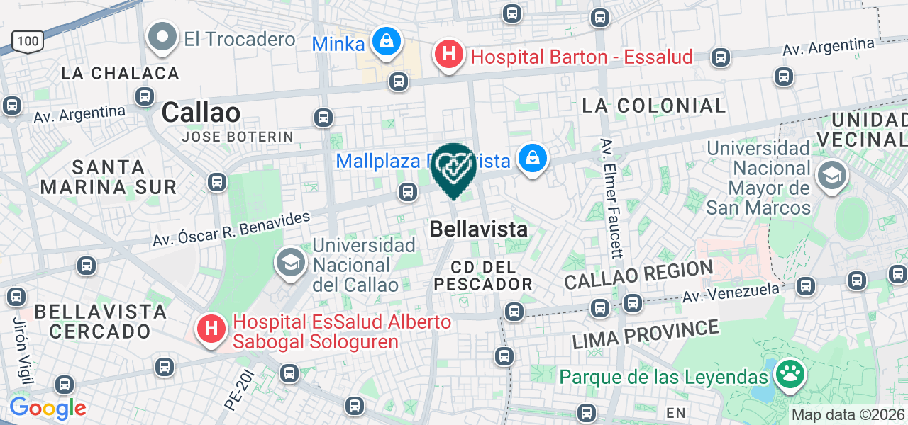 Mapa de Carlident Odontología Integral