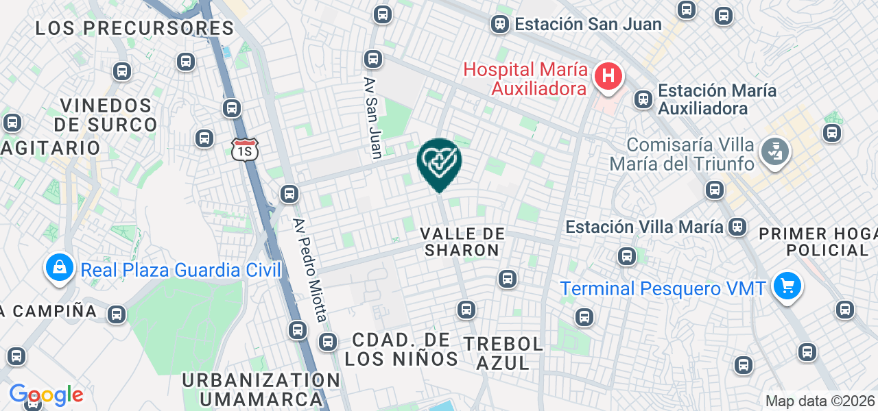 Mapa de Pediatras del Niño