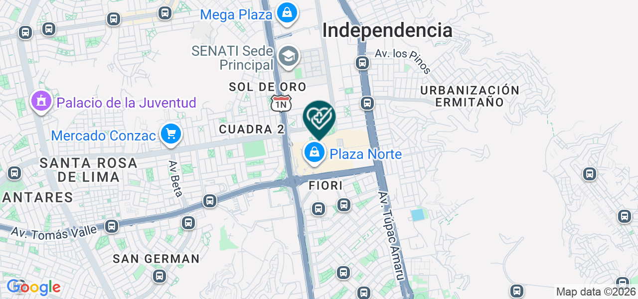 Mapa de Consultorio Dental L&l