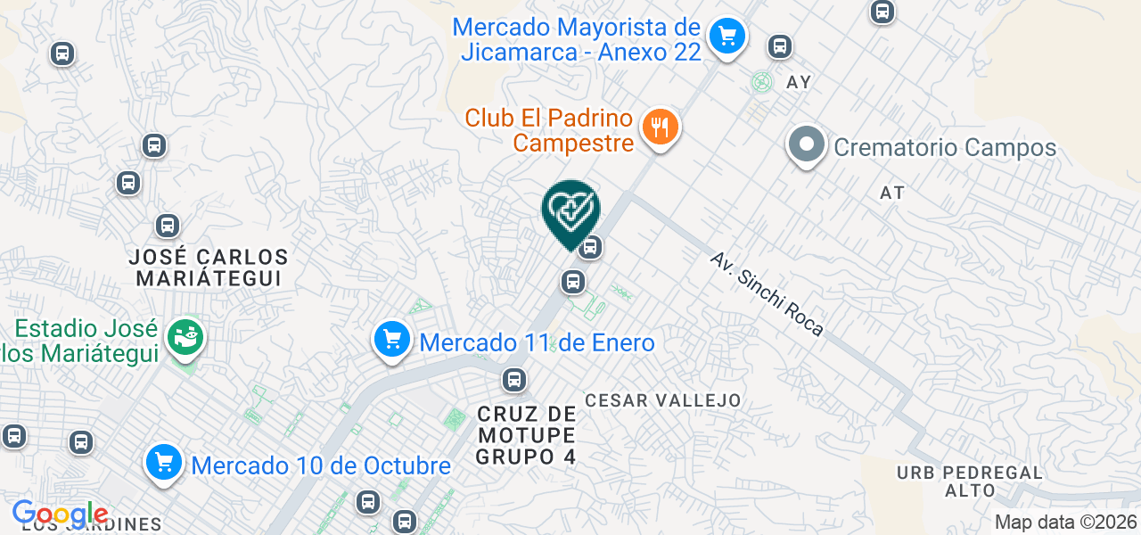 Mapa de Consultorio Dental Sonry´ Dent