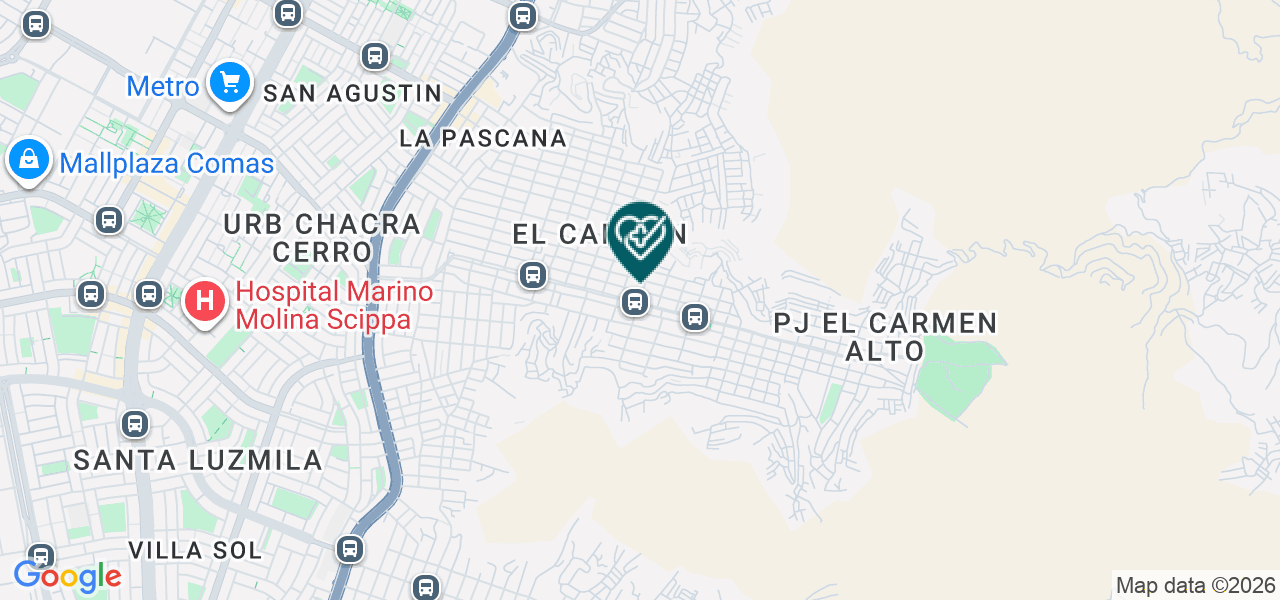 Mapa de Lozano Perez Juan Luis