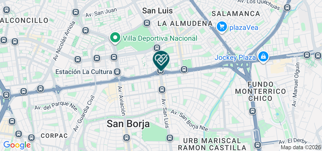 Mapa de Centro Dental Pasco