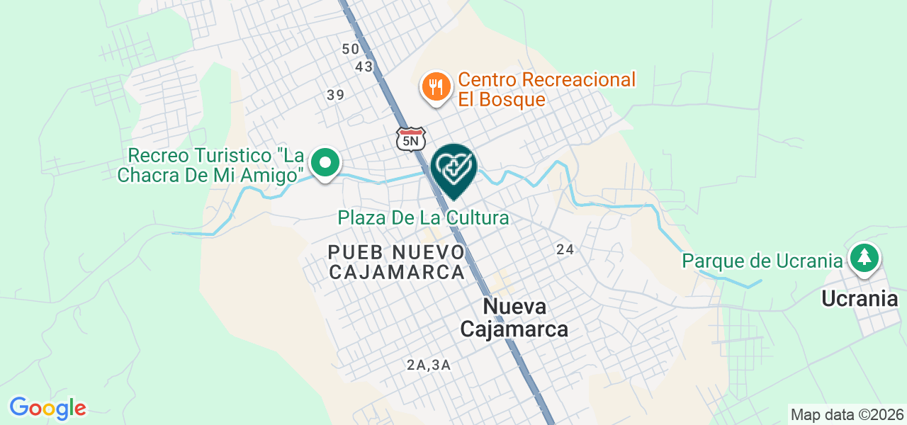 Mapa de Centro Medico San Lucas