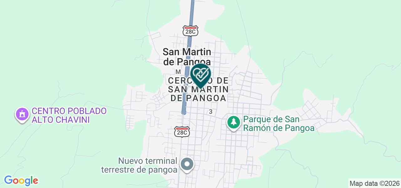 Mapa de Centro Medico Morveli