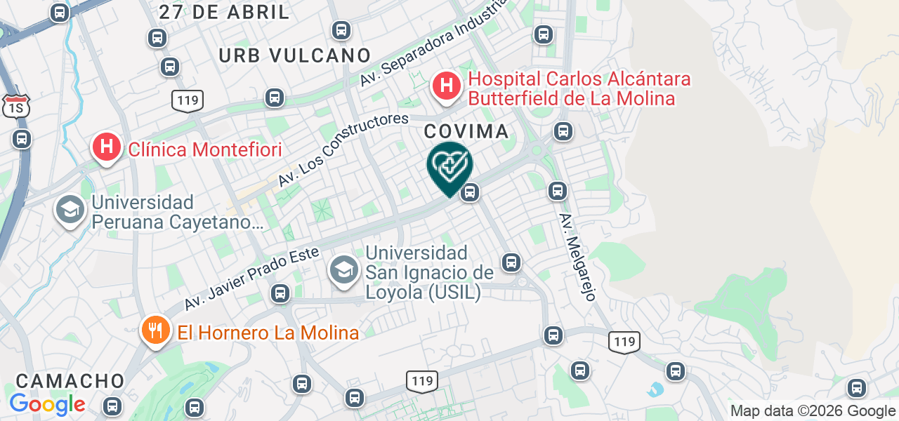 Mapa de Dental Ismodes