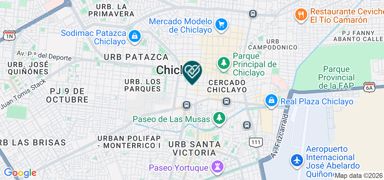 Mapa de Gineco & Dent