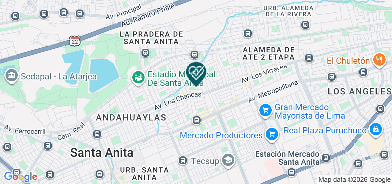 Mapa de Dental Gem