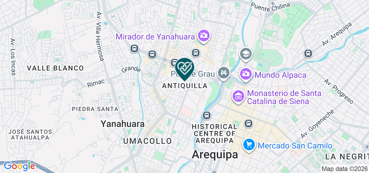 Mapa de Fisiovida S.A.C.
